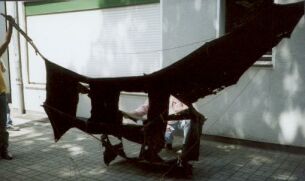 2 Fuss Cody aus Seide