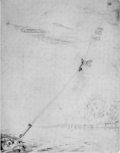 Man-liftigsytem gezeichnet von Cody