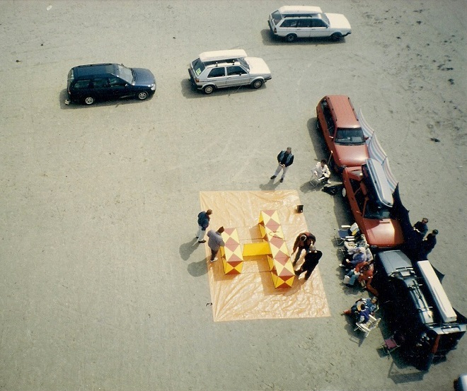 Luftaufnahme Fanøstrand (1996)